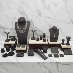 Complete 26-Piece Stackable Jewelry Display Set (BXL-A5).