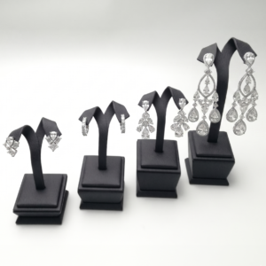 The Sculpted Arc Chandelier Earring Stand - Medium (DSR50-W Series)