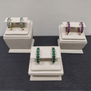 The Sculpted Arc Hoop Earring Stand - Large (DSR60-T Series)