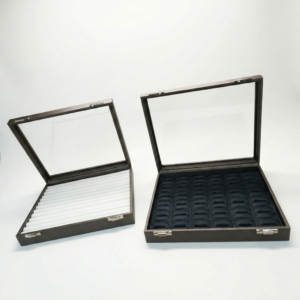 Luxury Glass Lid Grid Tray (TGS Series)