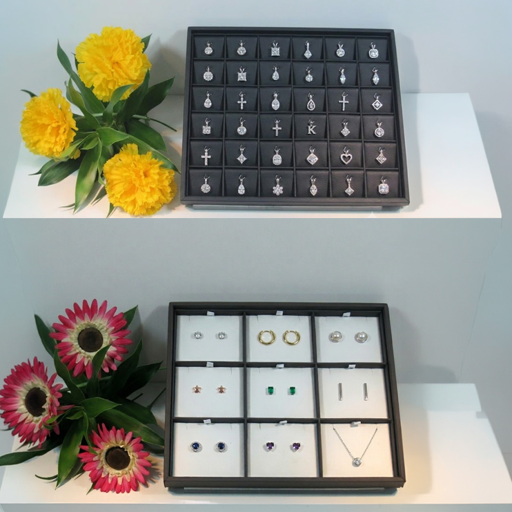 Large Earring & Pendant Tray (TA2226PE-D)