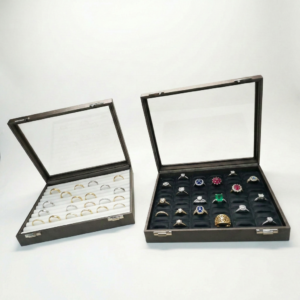 Luxury Glass Lid Grid Tray (TGS Series)