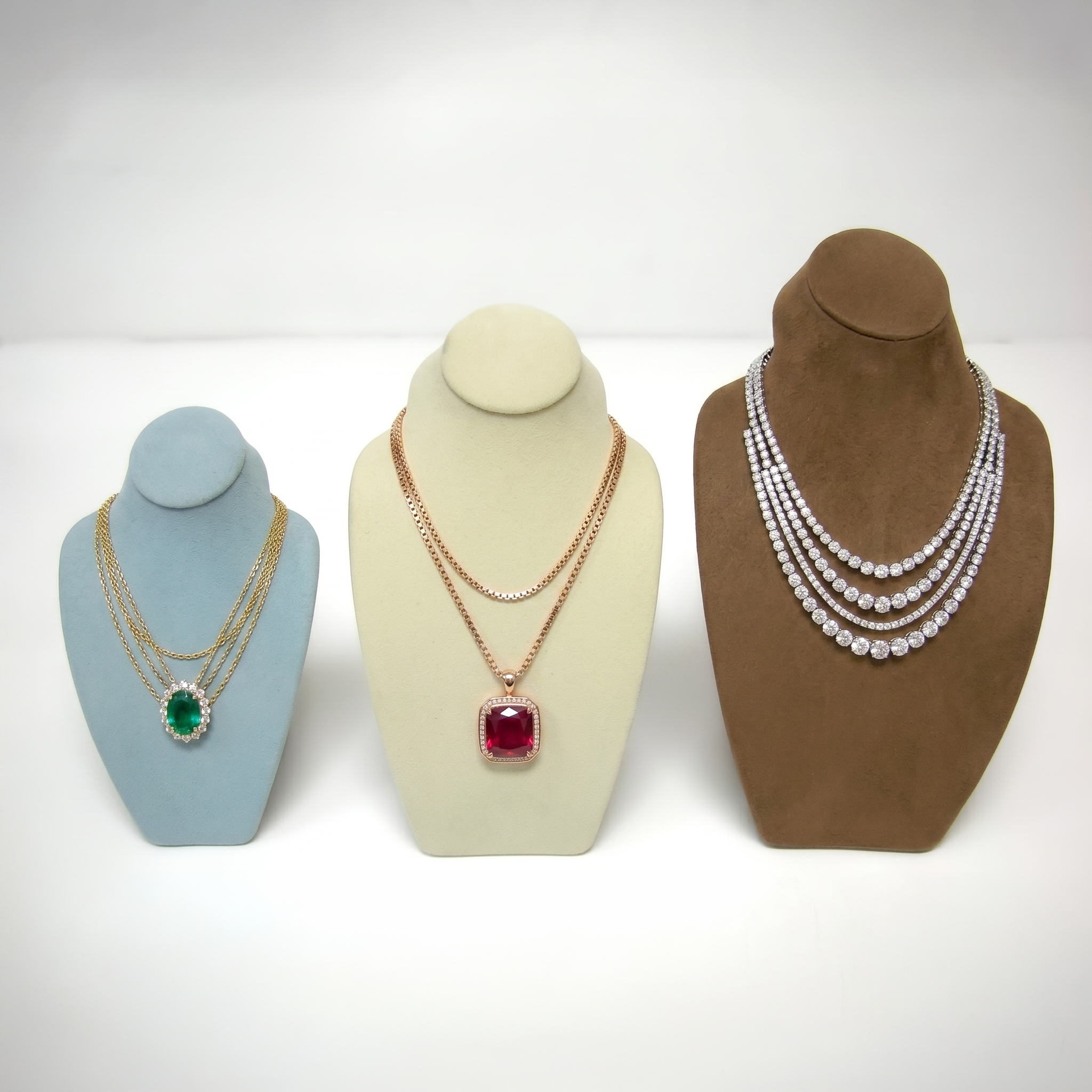 BN 409 Series – Extra-Wide, Horizontal Necklace Display Boards