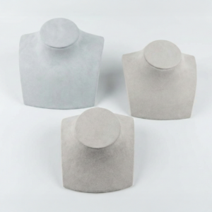 BN 415 Series – Premium Wide-Shoulder Necklace Display Bust