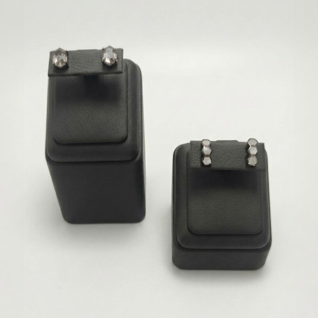 Premium Octagon T-Bar Earring Stands (CRD 601-2T5)