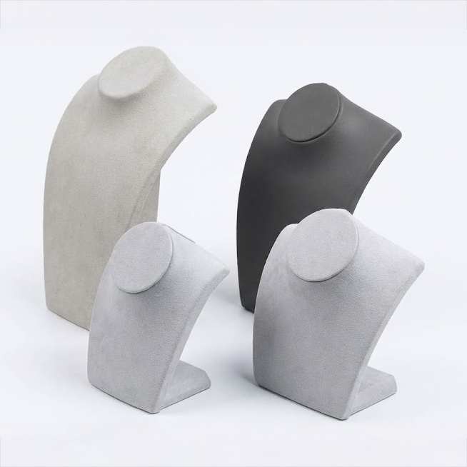 BN 416 Series – Curvy Grandeuse Neck Display Busts - Image 3