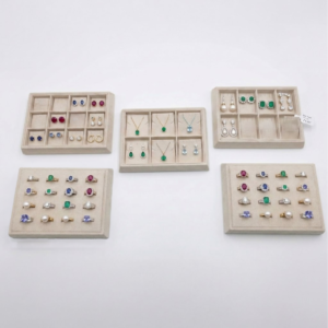 Fully Covered Suedine Presentation Trays 20*15 cm (CQ 2015 Series)