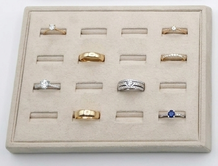Fully Covered Suedine Presentation Trays 20*15 cm (CQ 2015 Series) - Image 4
