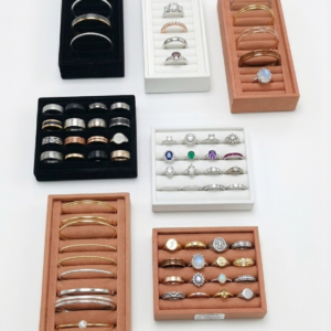 The Multi-Row Ring & Bangle Trays- TA2209RO13C & TA1113RO6B